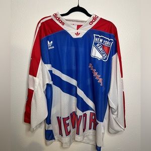 Adidas New York rangers hockey jersey